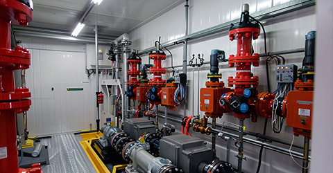 室内、外各种燃气输送、消防管道等工业管道